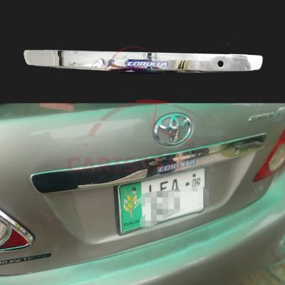 Toyota Corolla Blue LED Chrome Garnish 2009-10