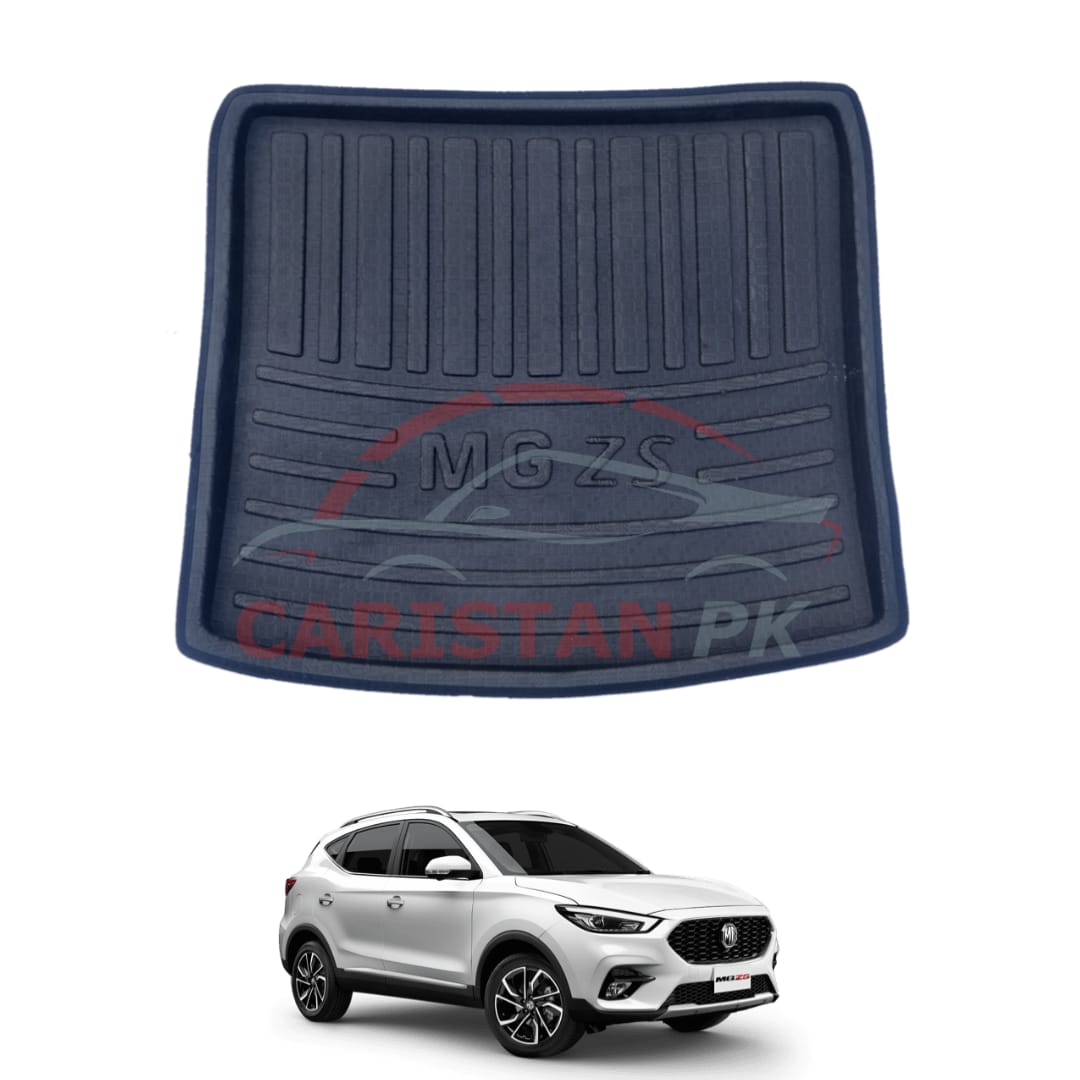 MG ZS Foam Trunk Mat Black