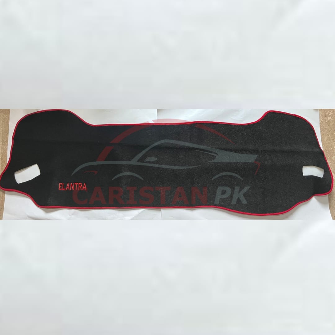 Hyundai Elantra Dashboard Carpet With Red Lining