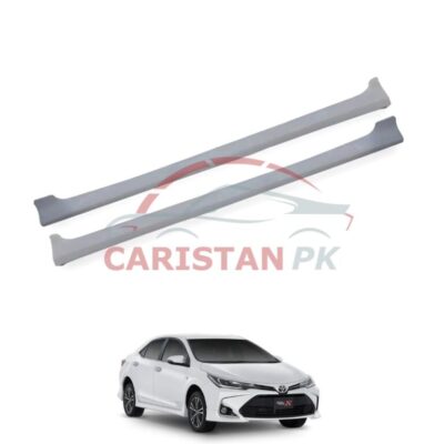 Toyota Corolla Grande Side Skirts China Make ABS Plastic