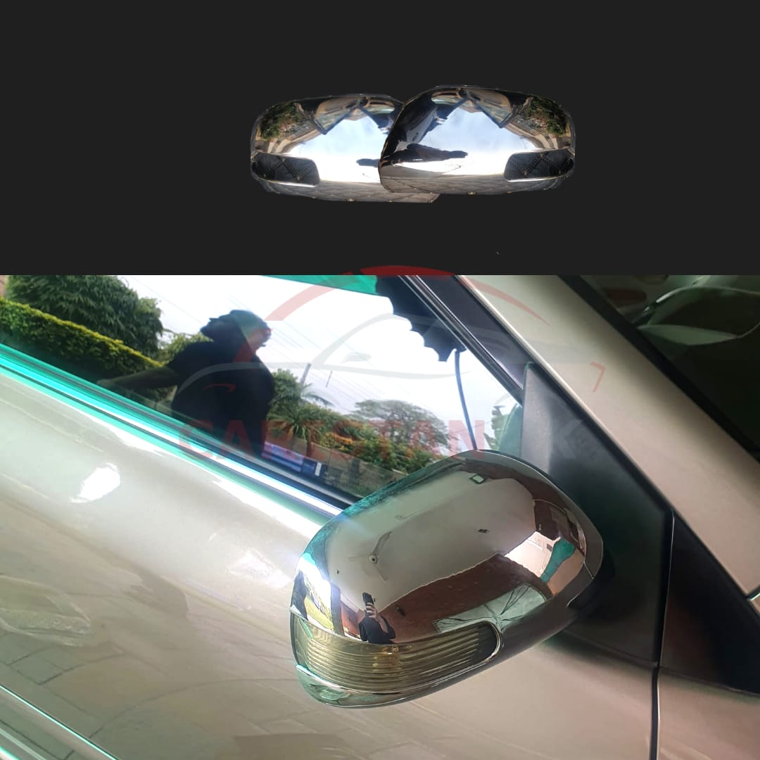 Toyota Corolla Chrome Side Mirror Covers 2009-10