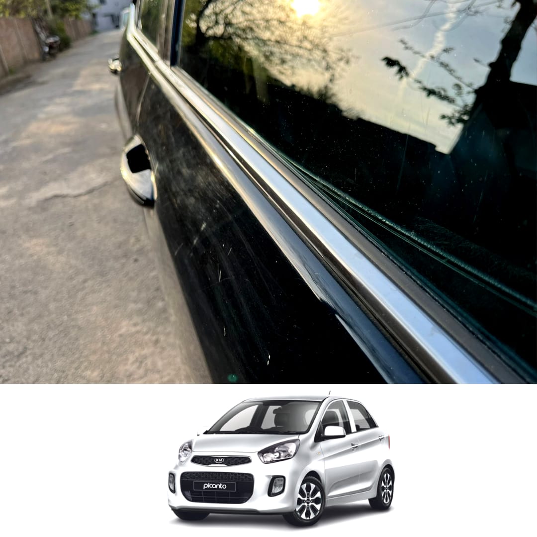 KIA Picanto Window Chrome Weather Strip