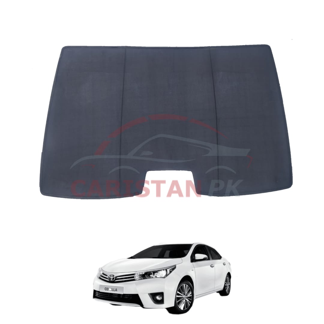 Toyota Corolla Back Screen Curtain Black 2014-16