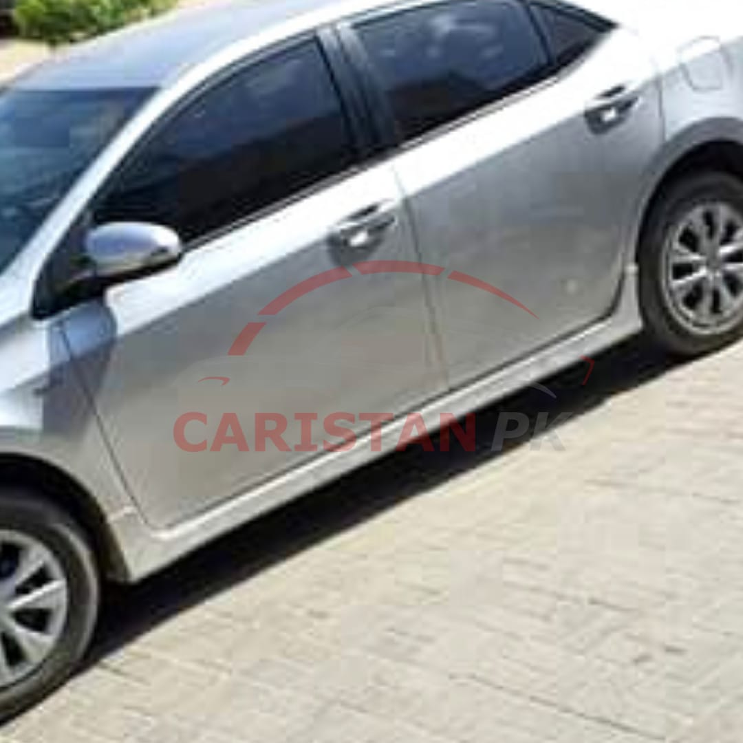 Toyota Corolla Side Skirts Fiber Glass 2014-22 Model