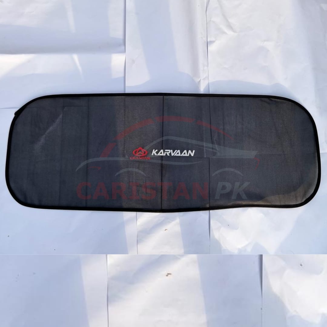 Changan Karvaan Back Screen Curtain With Logo
