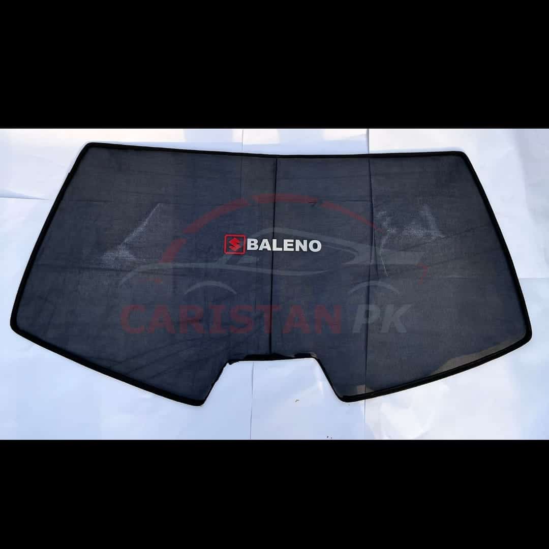 Suzuki Baleno Back Screen Curtain With Logo