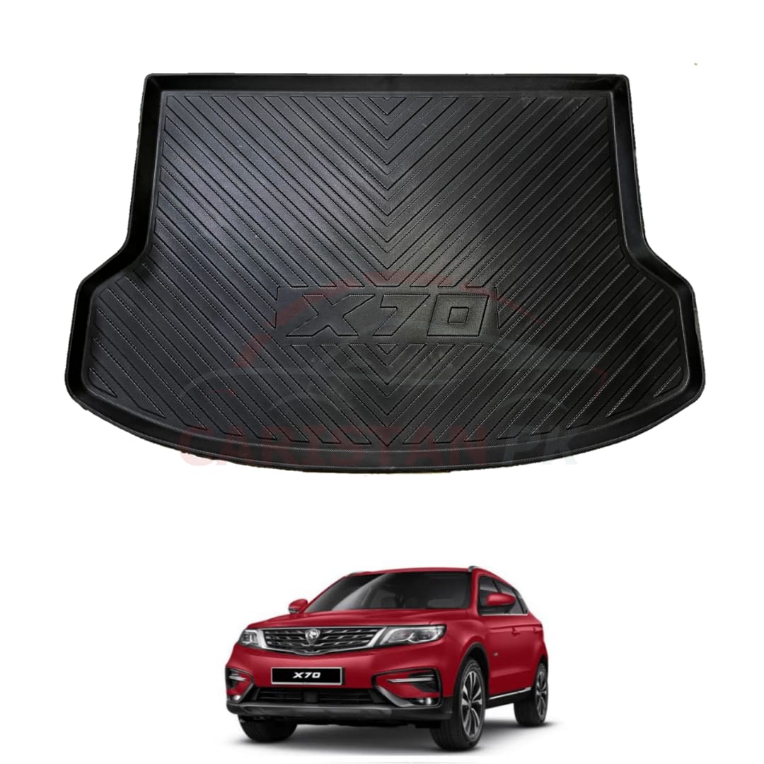 Proton X70 5D Trunk Mat Black
