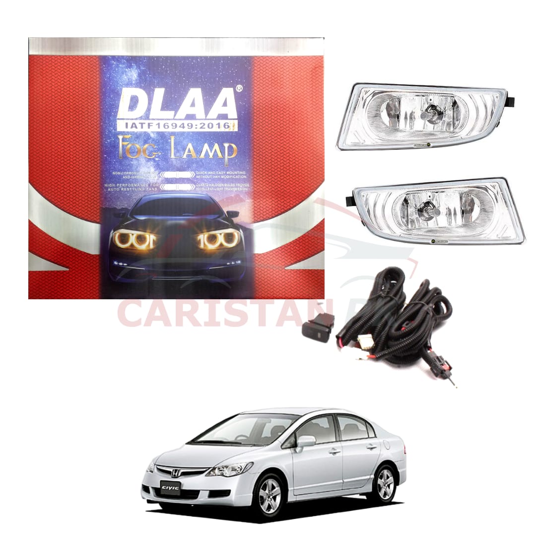 Honda Civic Reborn DLAA Fog Lamp Bumper Light