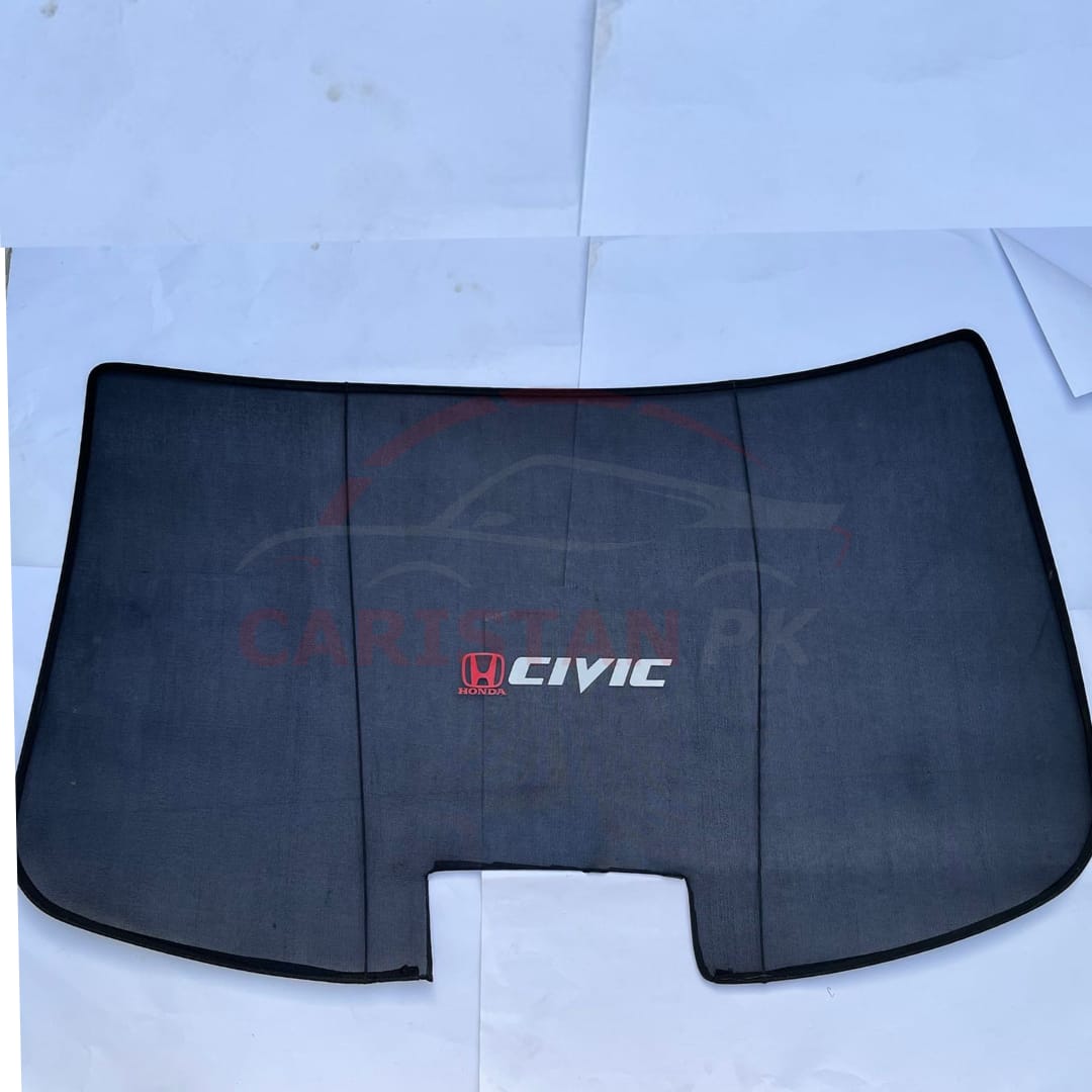 Honda Civic Back Screen Curtain With Logo 2001-05