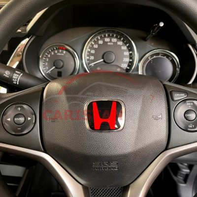 Honda Steering Wheel Logo Red Japan Original