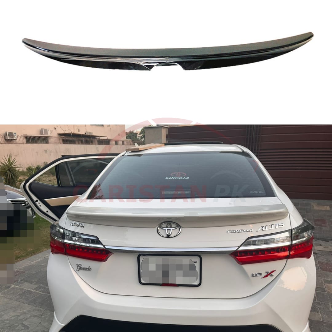 Unpainted Toyota Corolla Trunk Spoiler Wide Style 2014-23