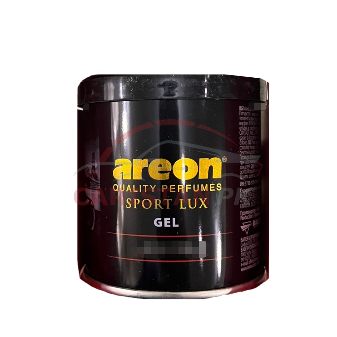 Areon Gel Sport Lux Perfume Fragrance Gel Gold