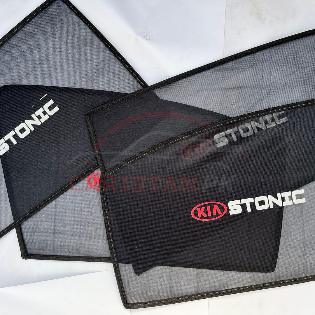KIA Stonic Sunshades With Logo
