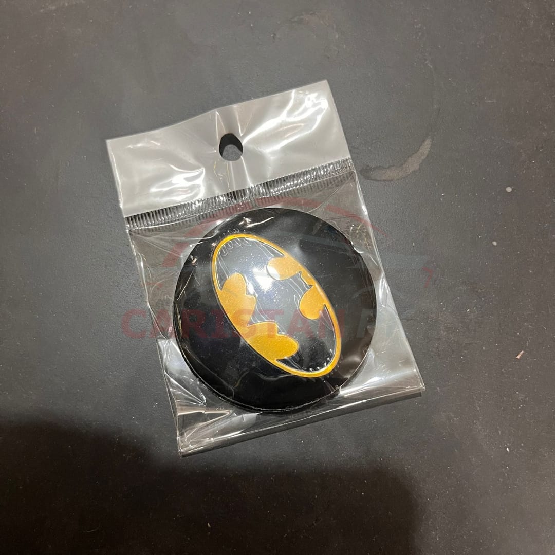 Batman Car Wheel Center Hub Cap Cover Black