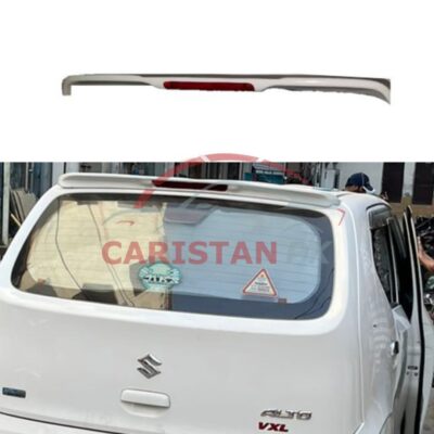 Unpainted Suzuki Alto Roof Spoiler With LED Light 2017-23