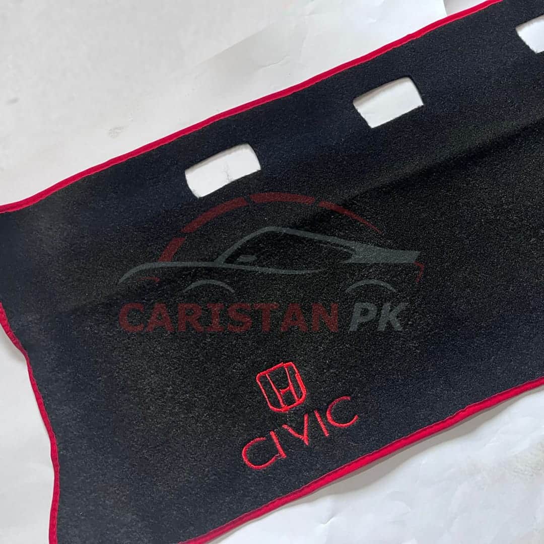 Honda Civic Dashboard Carpet With Red Lining 2001-05