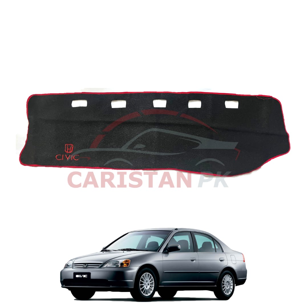 Honda Civic Dashboard Carpet With Red Lining 2001-05