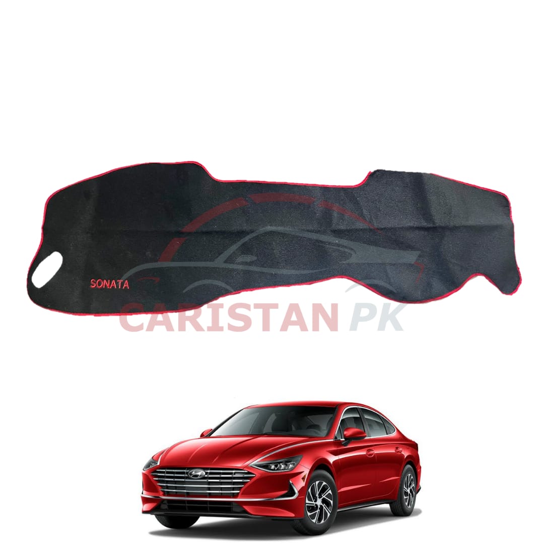 Hyundai Sonata Dashboard Carpet With Red Lining