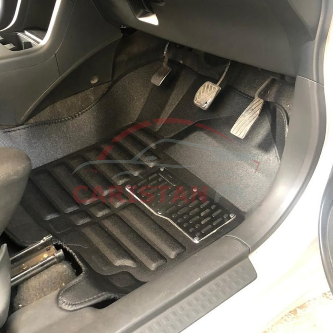 Suzuki Cultus 5D Floor Mats Black 2002-16 Model