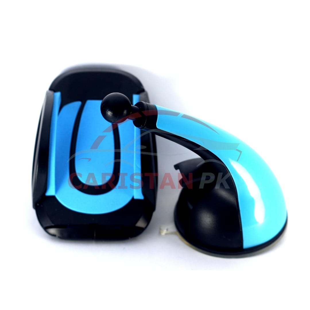 Mouth Design Car Mobile Holder Blue