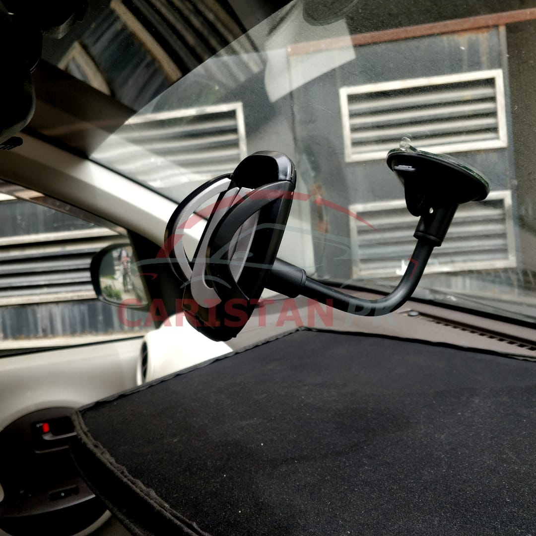 Mouth Design Car Mobile Holder Gray