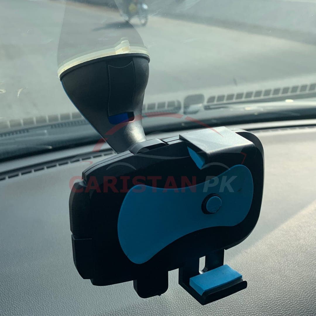 Mouth Design Car Mobile Holder Blue