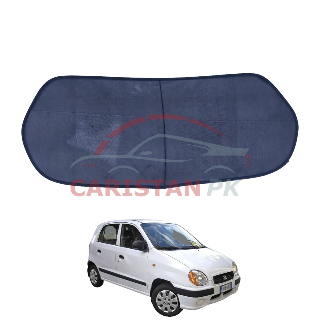 Hyundai Santro Back Screen Curtain Black