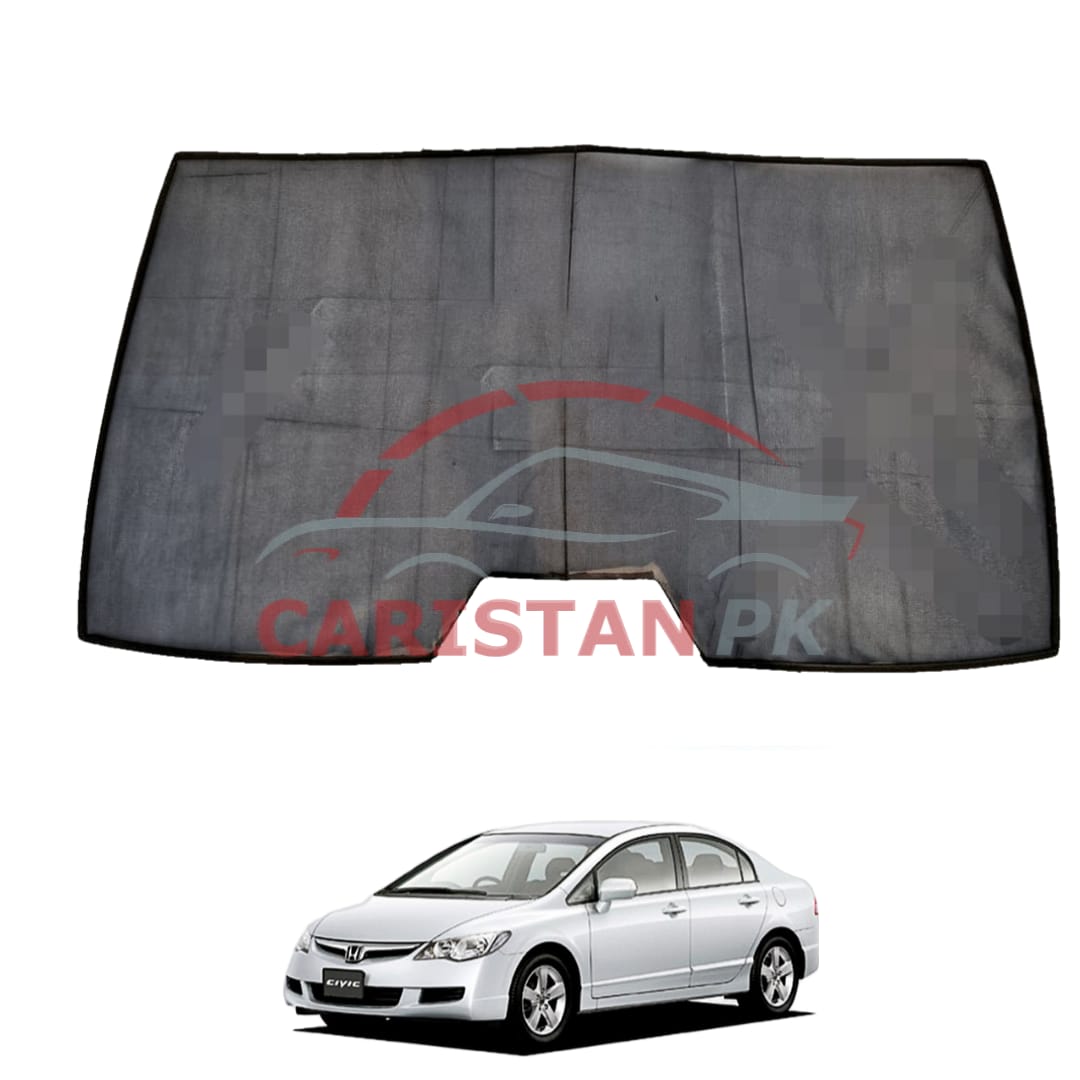 Honda Civic Reborn Back Screen Black