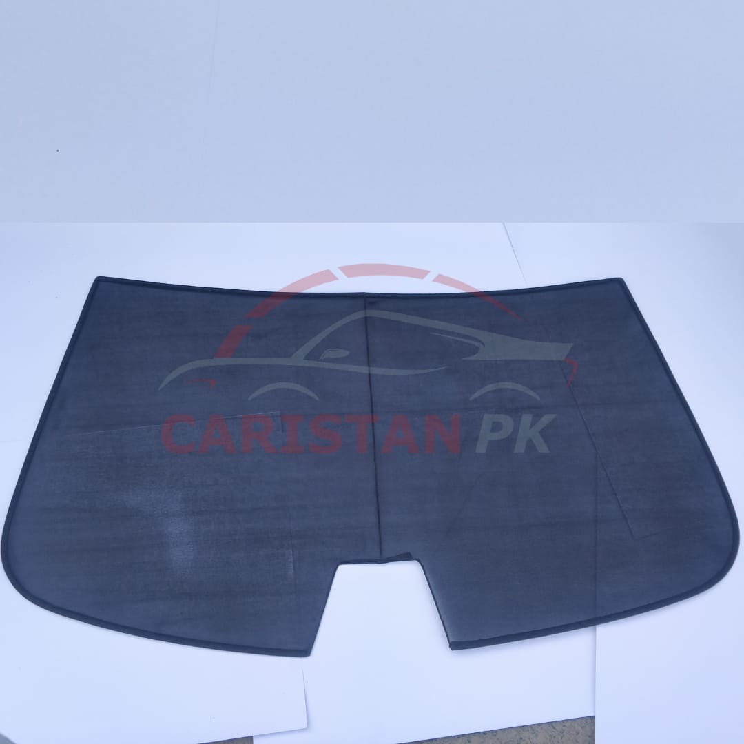 Honda Civic Dolphin Back Screen Curtain Black