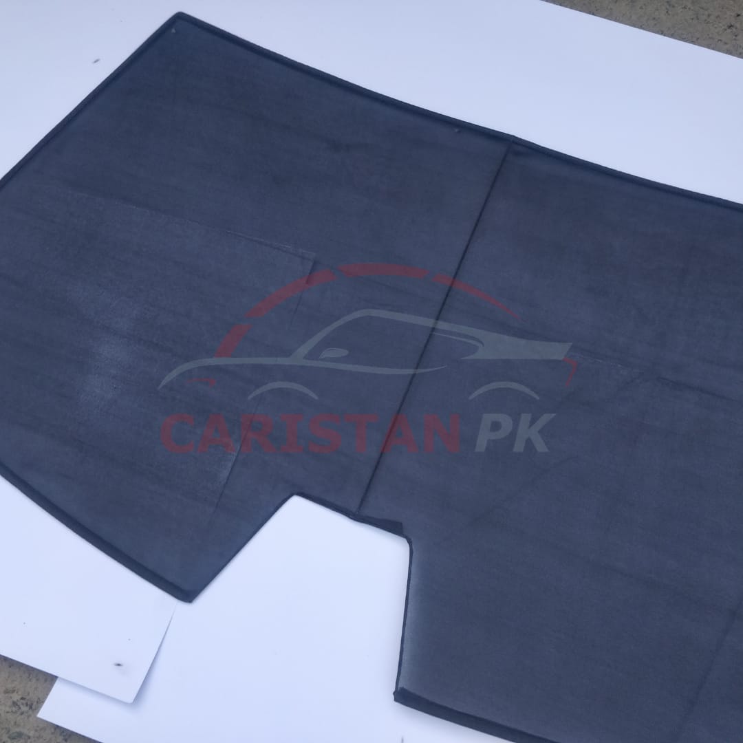 Honda Civic EK Back Screen Curtain Black