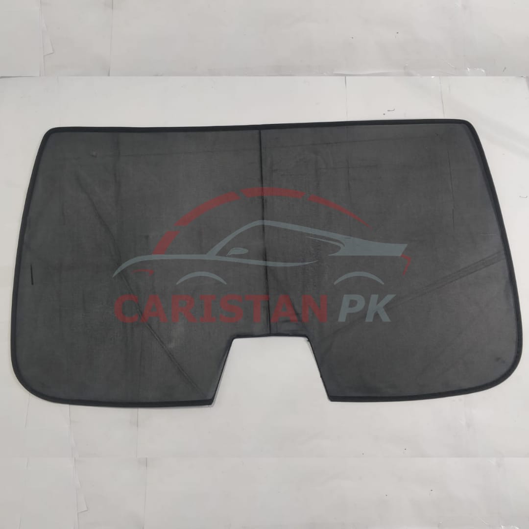 Toyota Yaris Back Screen Curtain Black