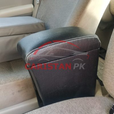 Daihatsu Cuore Custom Fit Car Wooden Armrest Matt Black White