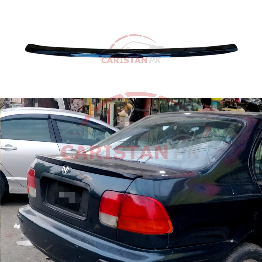 Unpainted Honda Civic EK Trunk Lip Spoiler