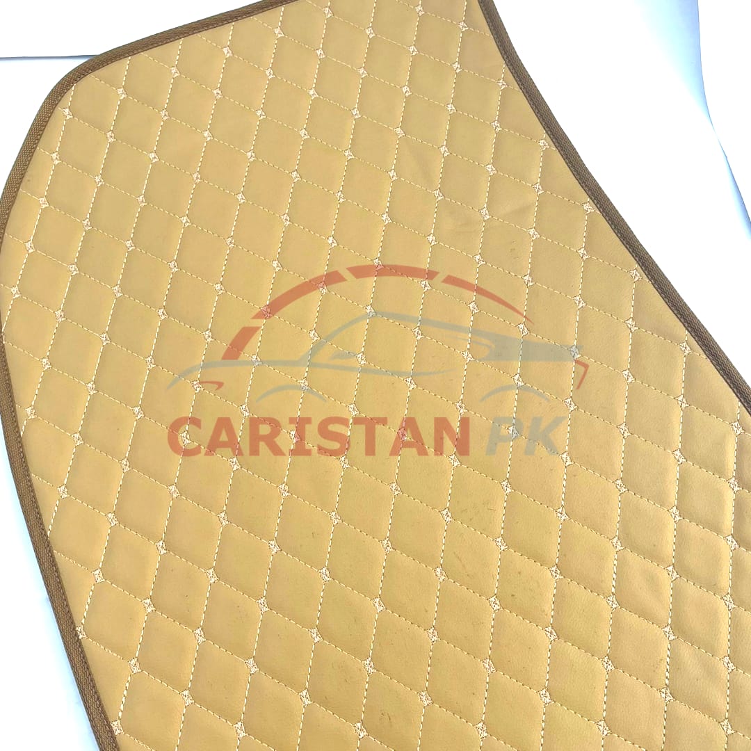 Suzuki Alto Flat Style 7D Floor Mats Beige Stitch 2000-08