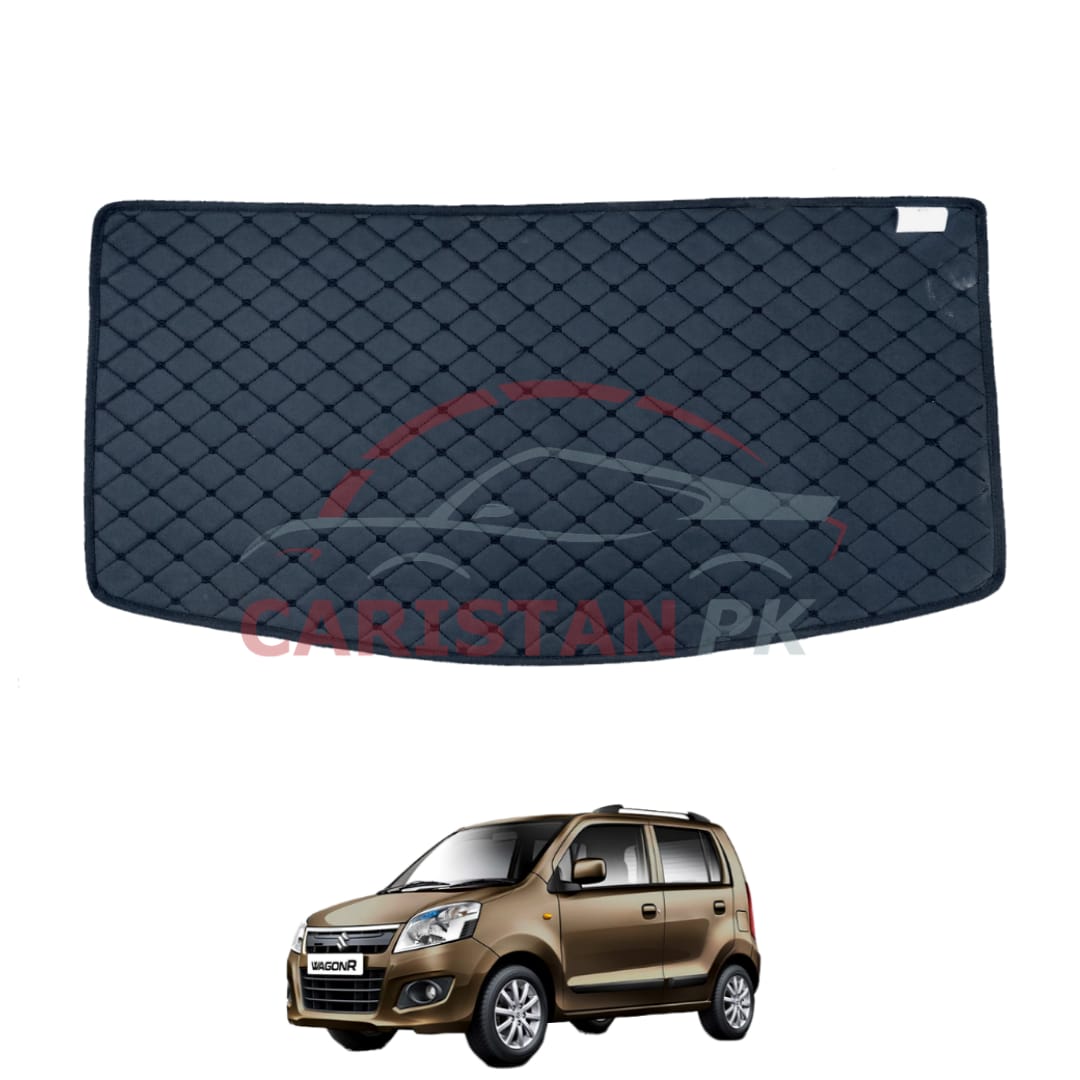 Suzuki Wagon R 7D Trunk Protection Mat Black