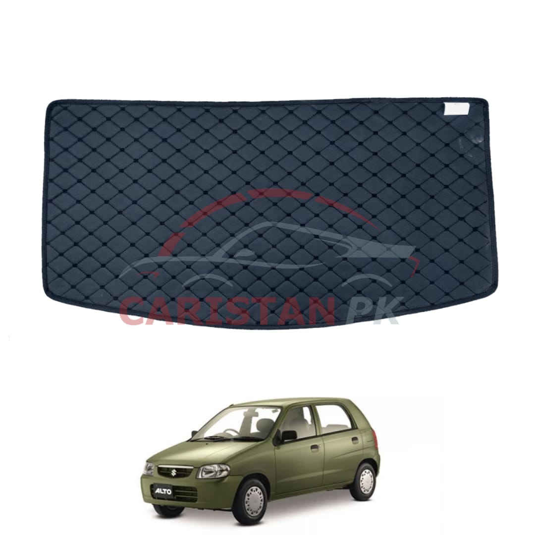 Suzuki Alto 7D Trunk Protection Mat Black 2000-08