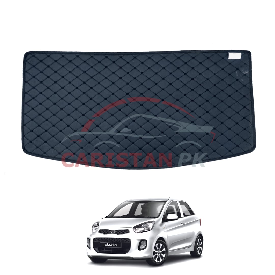 KIA Picanto 7D Trunk Protection Mat Black