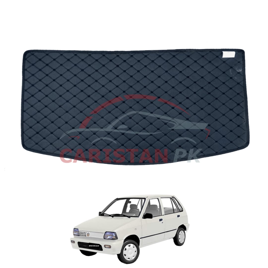 Suzuki Mehran 7D Trunk Protection Mat Black