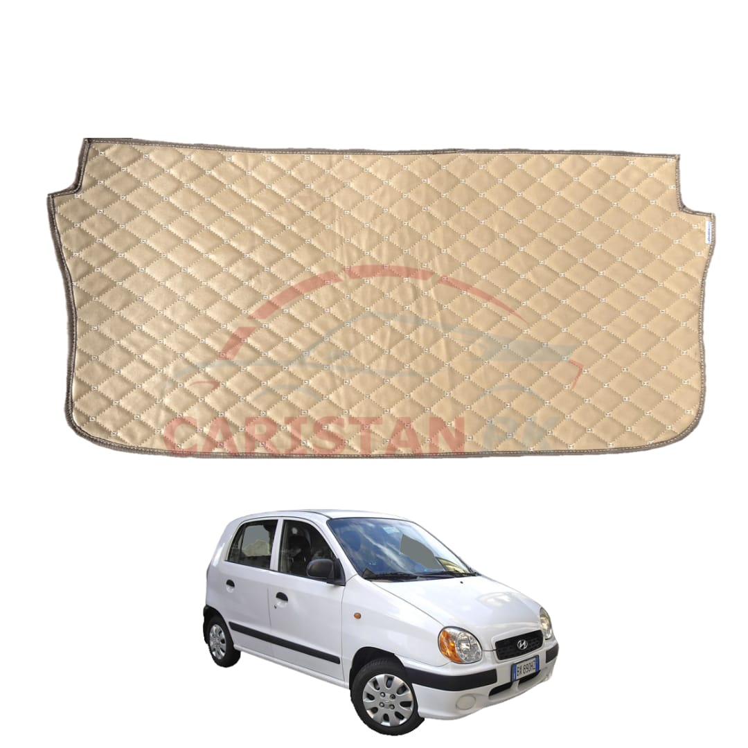 Hyundai Santro 7D Trunk Protection Mat Beige
