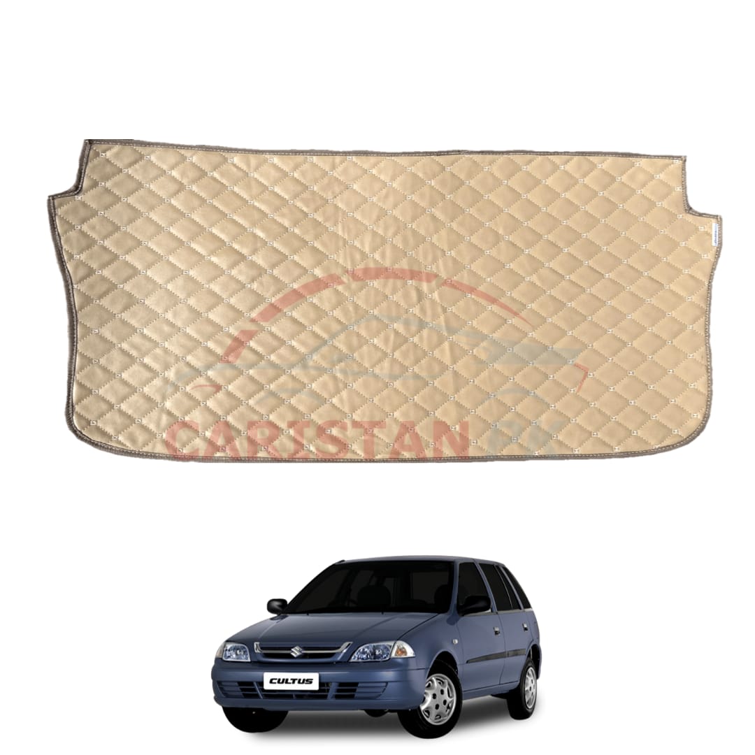 Suzuki Cultus 7D Trunk Protection Mat Beige 2002-16