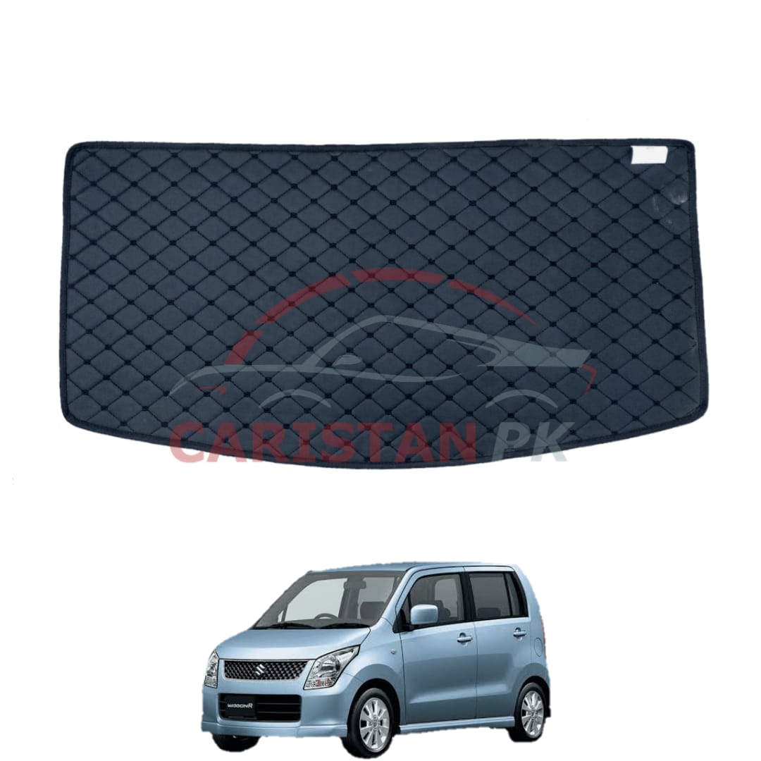 Suzuki Wagon R Japanese 7D Trunk Protection Mat Black 2008-12