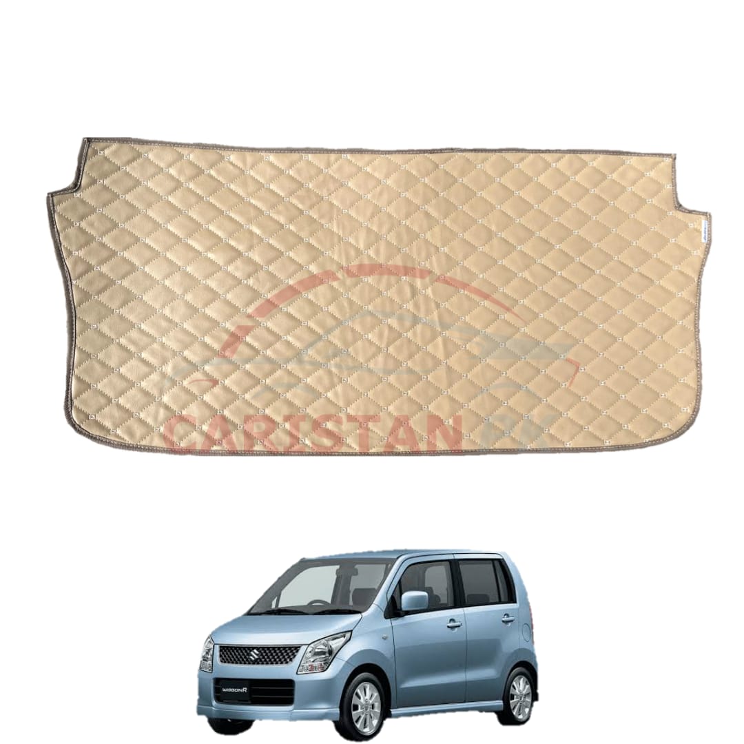 Suzuki Wagon R Japanese 7D Trunk Protection Mat Beige 2008-12