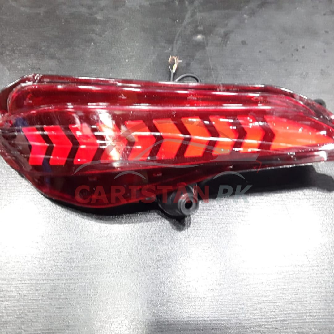 Toyota Yaris Deep Arrow Style Rear Bumper Brake Lamp