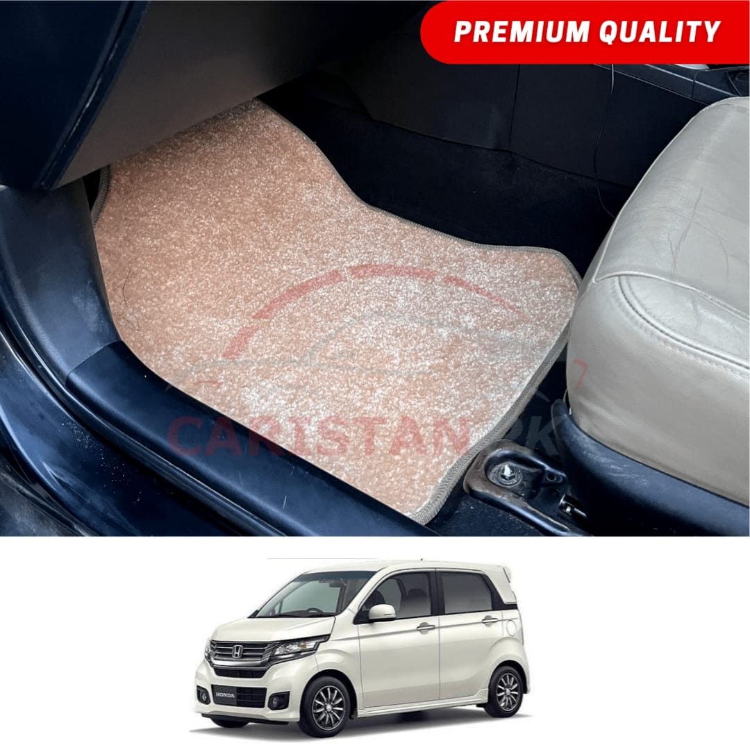 Honda N Wgn Premium Carpet Floor Mats Beige 2013-20