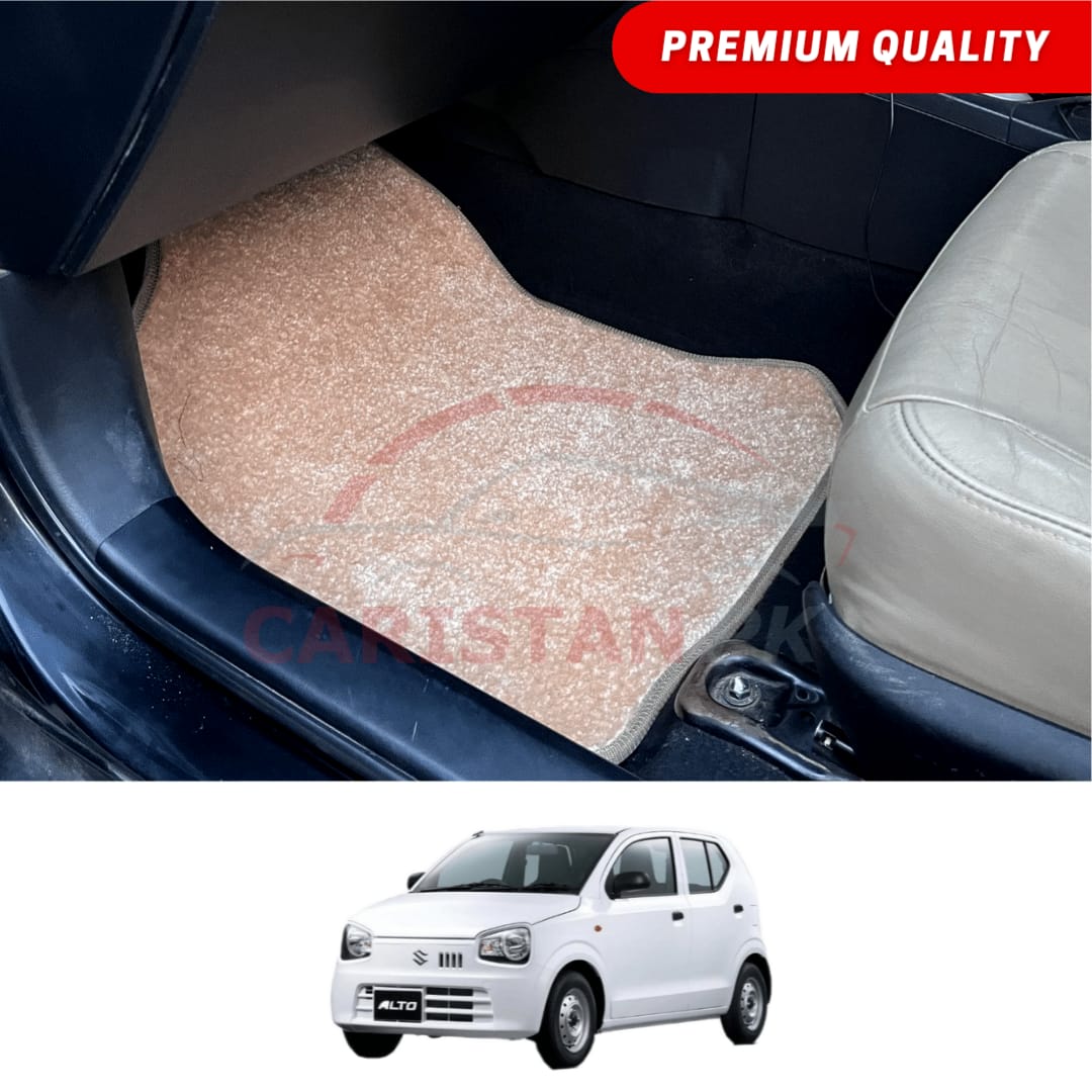 Suzuki Alto Premium Carpet Floor Mats Beige 2017-23