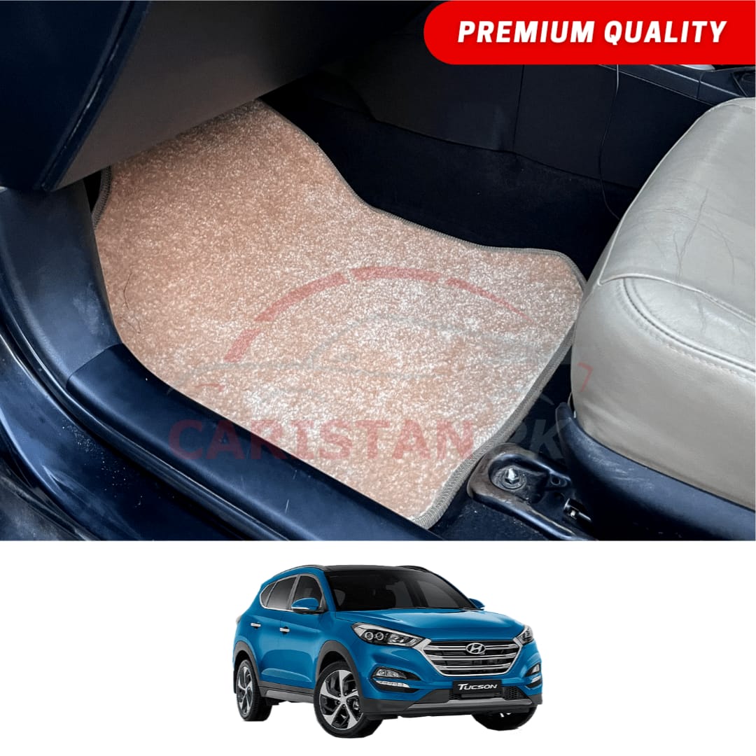 Hyundai Tucson Premium Carpet Floor Mats Beige