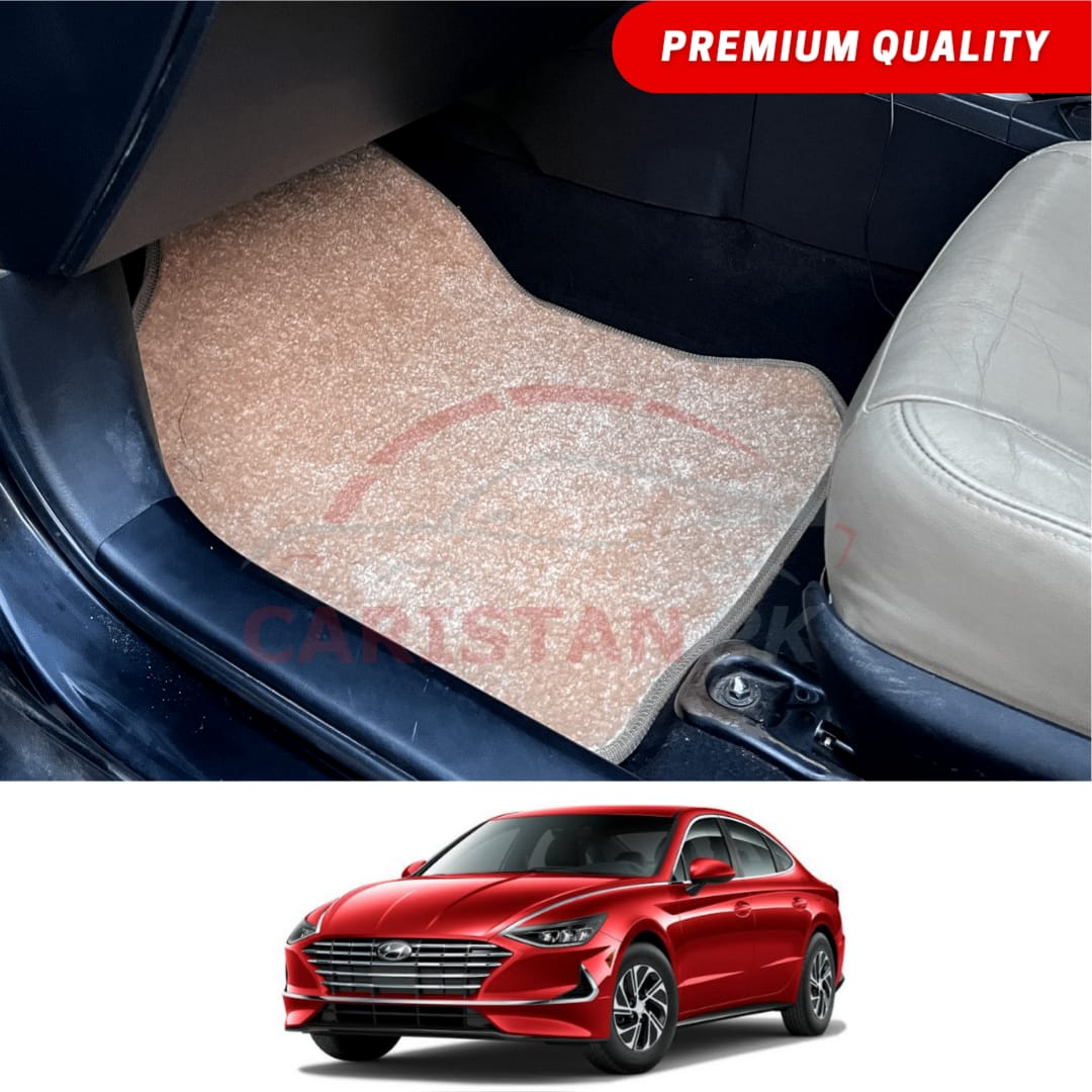 Hyundai Sonata Premium Carpet Floor Mats Beige