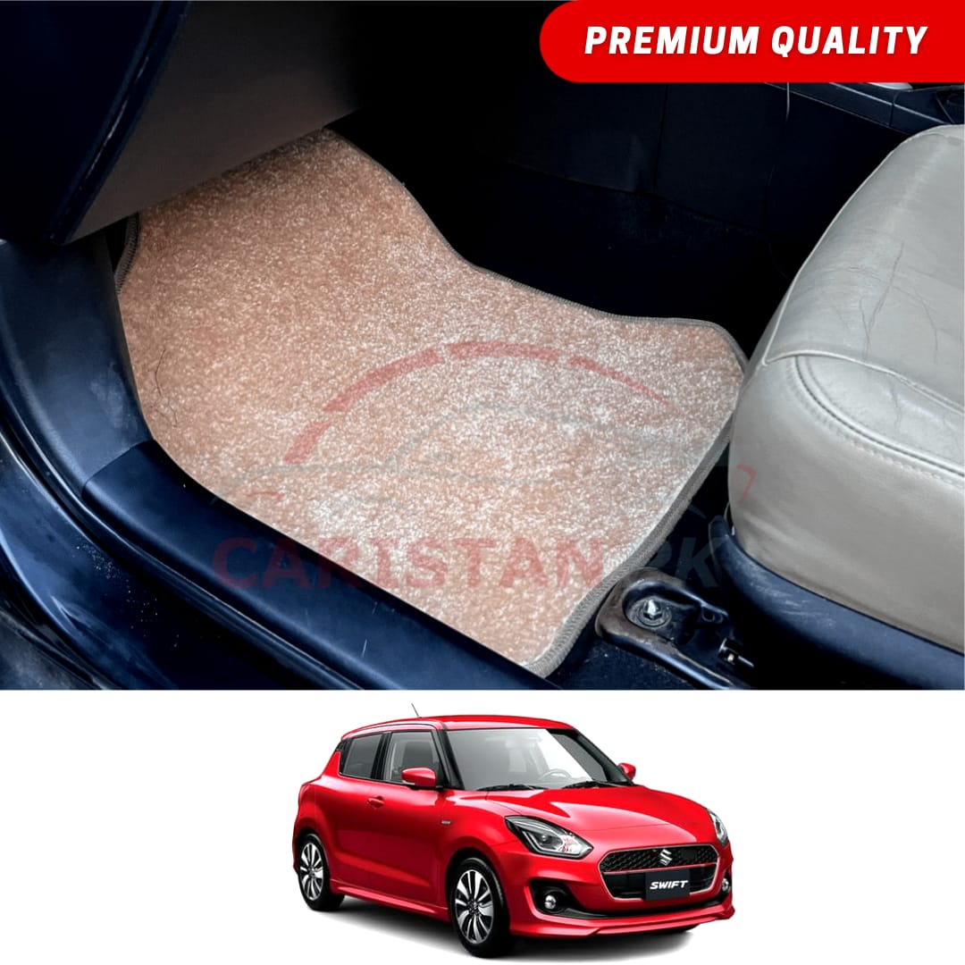 Suzuki Swift Premium Carpet Floor Mats Beige 2022 Model