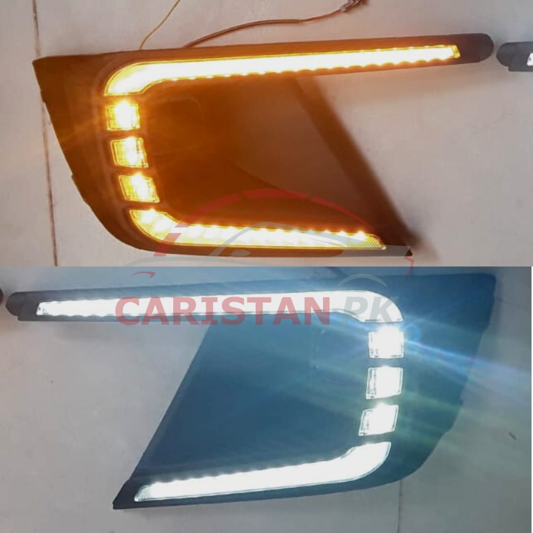 Honda Civic LED Fog Lamp DRL Cover 2022 Model & Onwards