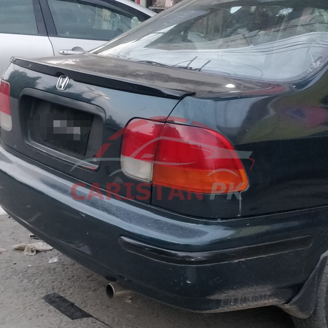 Unpainted Honda Civic EK Trunk Lip Spoiler